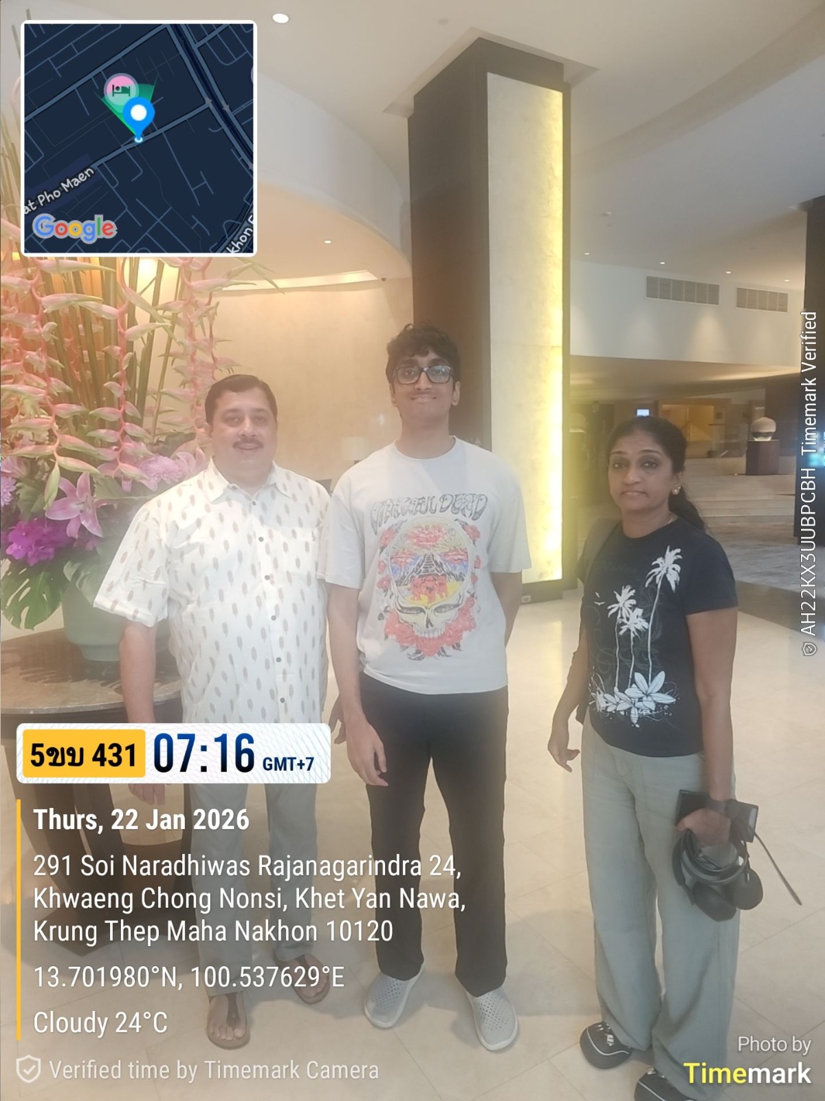 Mrs. Priya Vinay & Family